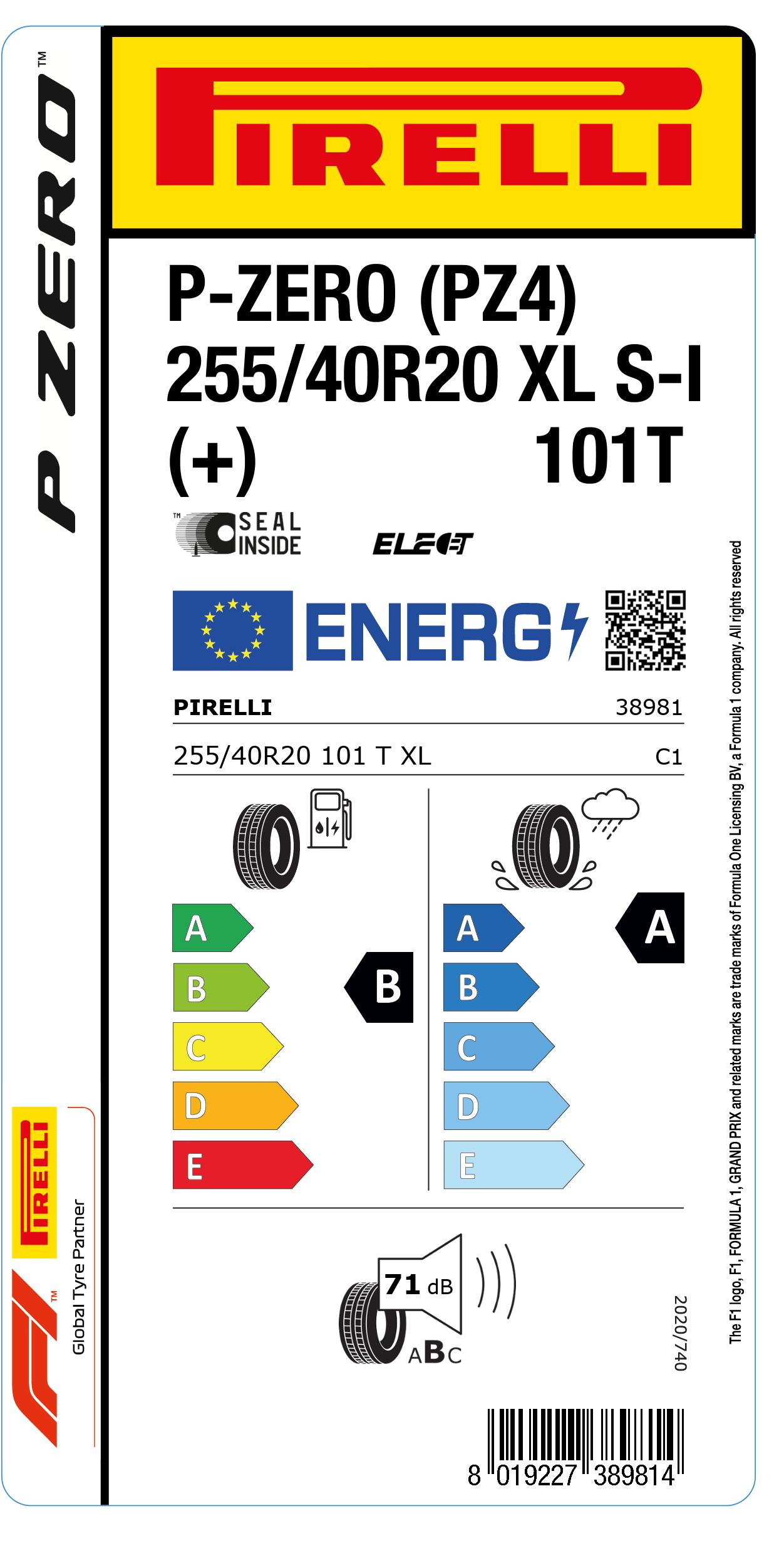 Etichetta europea